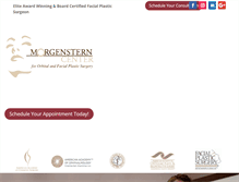 Tablet Screenshot of morgensterncenter.com